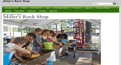 Desktop Screenshot of millersrockshop.com